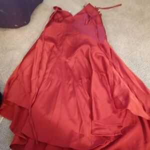 Elegant Red Evening Gown